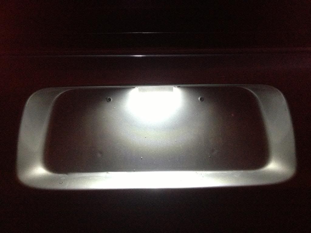 LED License Plate Replacement Dodge Avenger Forum